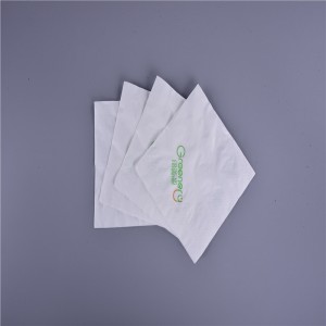 custom printed 1/4 Off Fold dinner paper napkins